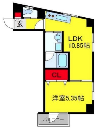 ソフィアコート津田沼の物件間取画像